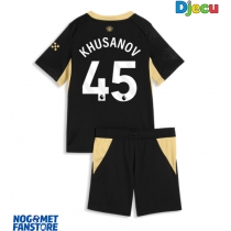 Manchester City Abdukodir Khusanov #45 Gostujuci Dres za djecu 2026-27 Kratak Rukav (+ Kratke hlače)